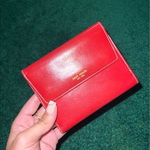 Kate Spade red wallet